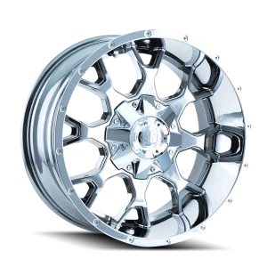 Mayhem – WARRIOR – Chrome – 18″x9″ 18mm – Summer Wheels – 8015-8956C18